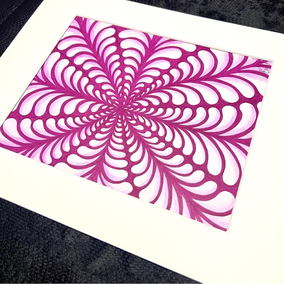 NEW ORIGINAL SIGNED ARTWORK INK DRAWING ON PAPER - Picture 4 of 8